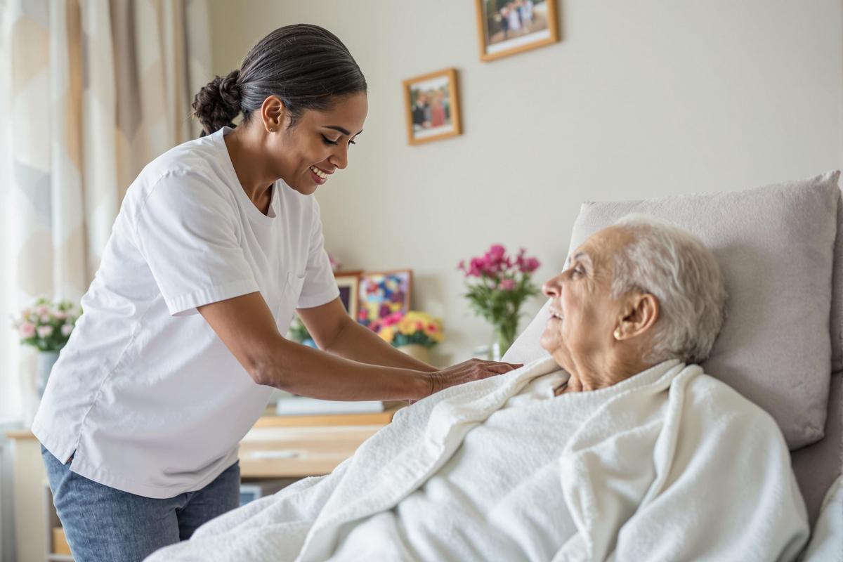 Les phases finales de la maladie de Parkinson