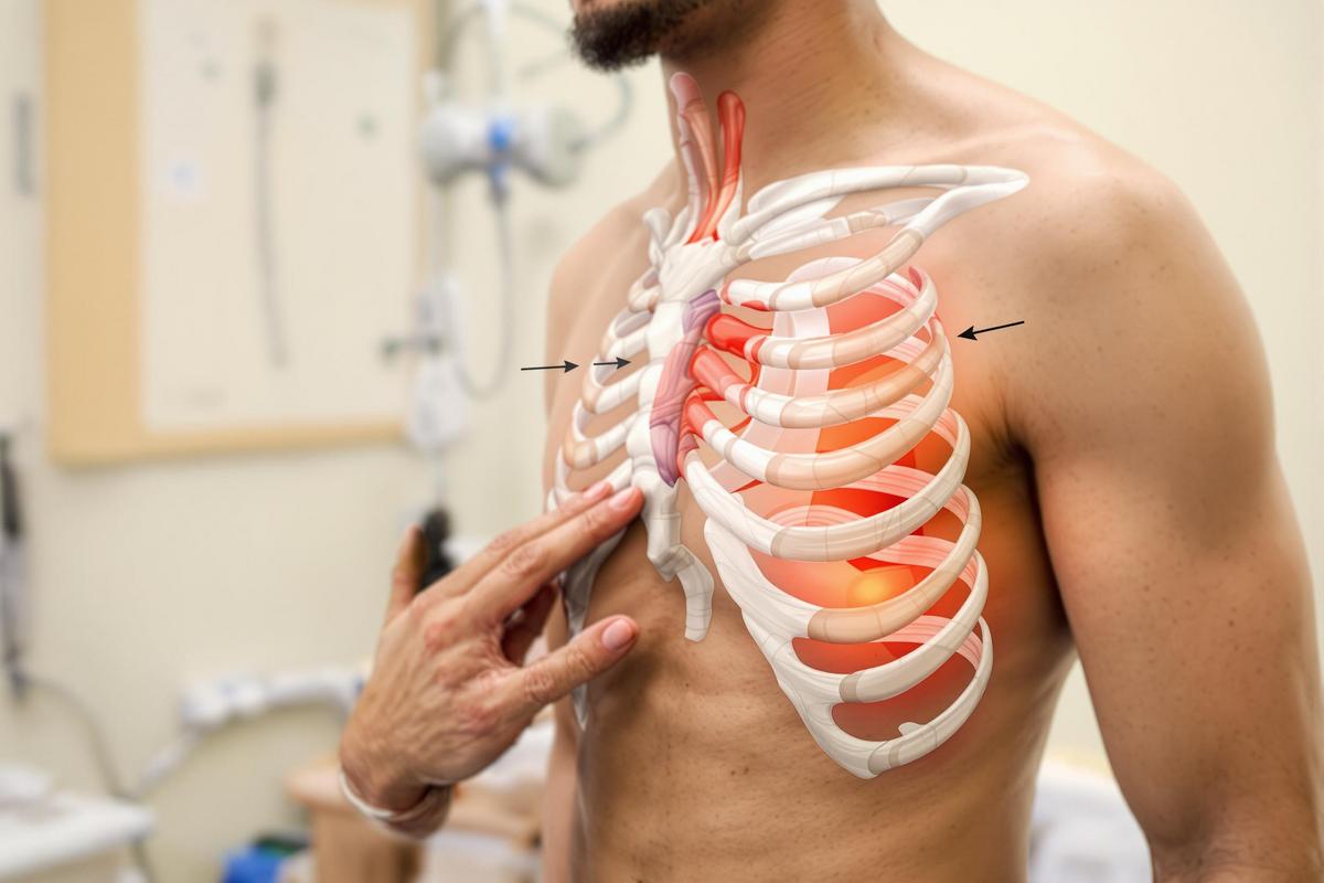 Qu'est-ce qu'une déchirure musculaire intercostale ?